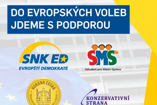 KDU-ČSL, SNK Evropští demokraté a další proevropské strany nabízí jedinou skutečně proevropskou konzervativní kandidátku